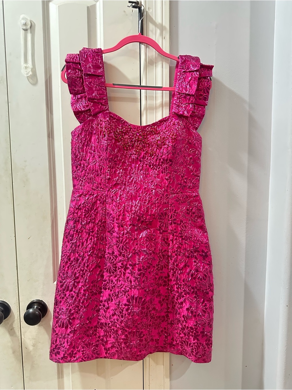 Lilly Pulitzer Passion Fruit Pink Petal Party Dress New With Tags